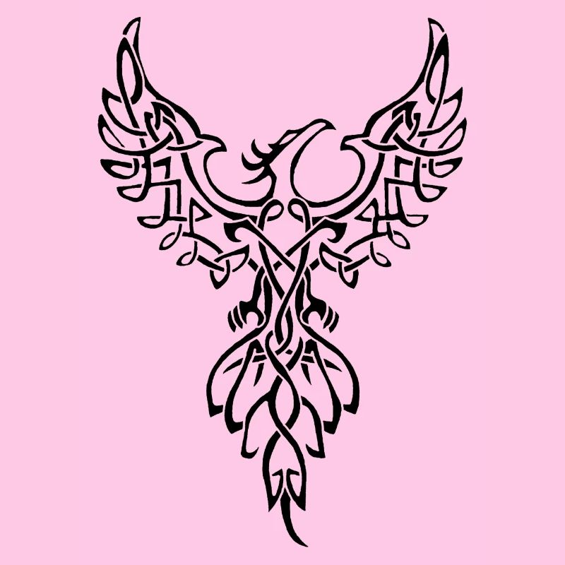 Schwarzes Phönix-Symbol