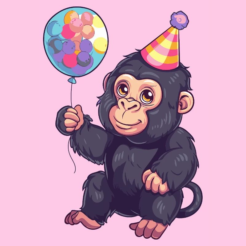 Gorille Anniversaire Bébé
