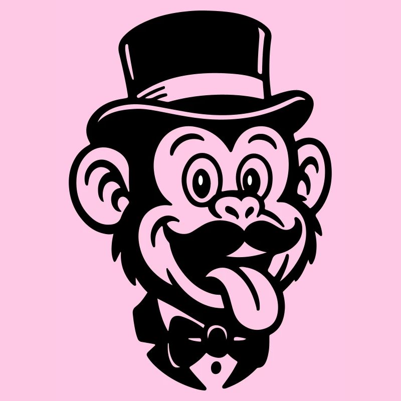 Affe Bräutigam Comic