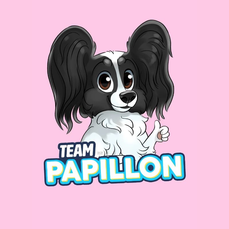 TEAM Papillon - Noir