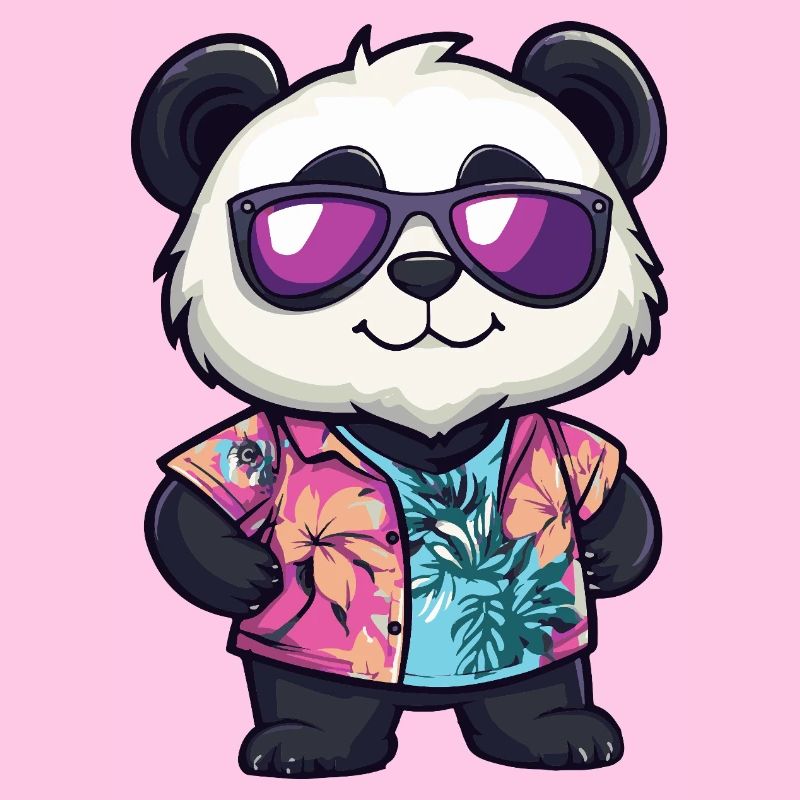 Panda Comic Vacation