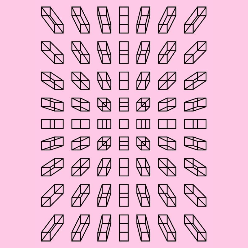 Hypno Bars : Pixels, Illusion & Rétro