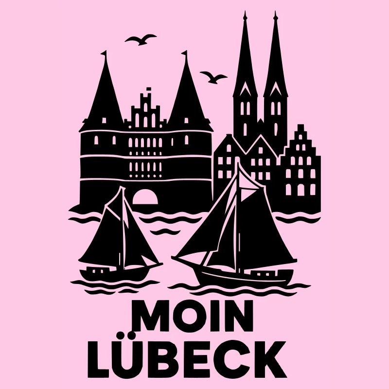 Lübeck Silhouette Moin