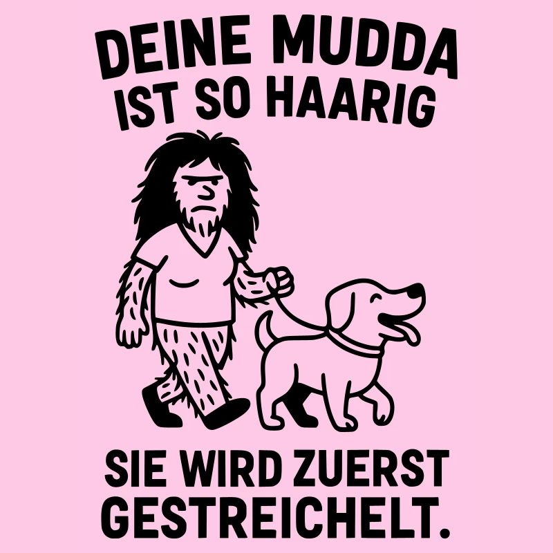 deine mutter haarig witz