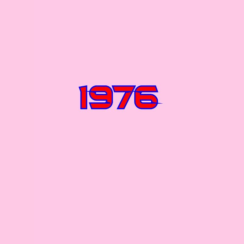 1976 Retro Neon-Glitch