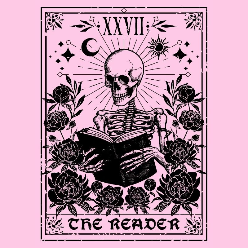 The Skeleton Reader Mystical Tarot 