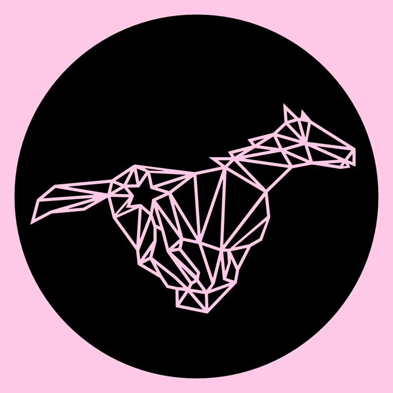 Polygon Pferd Kreis