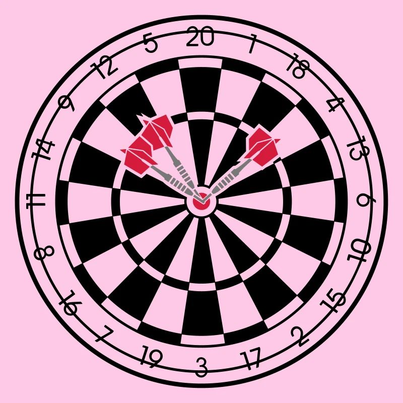 Triple Bullseye Dartboard Darts