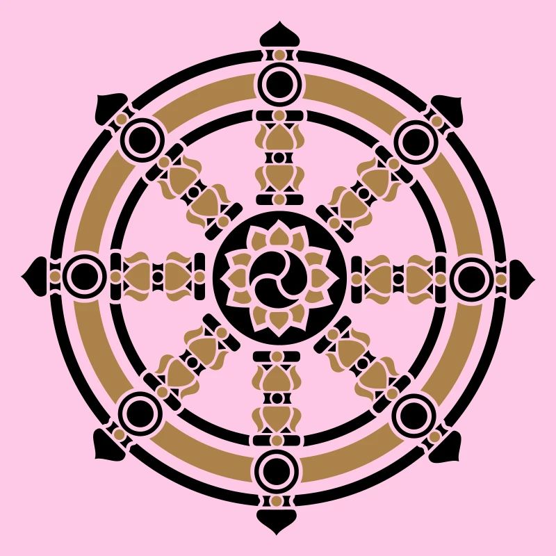 Dharma Wheel, Dharmachakra, Spirituality, Buddhism