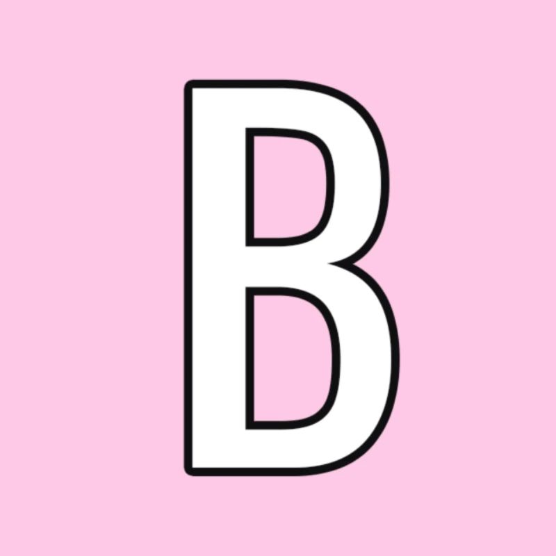B