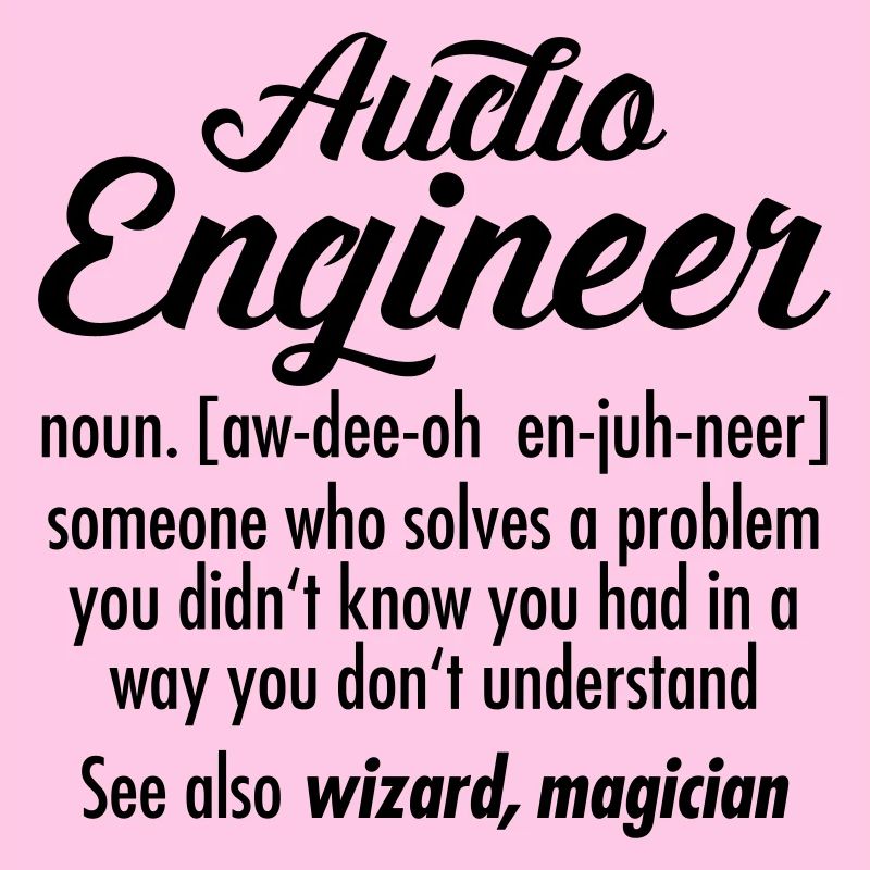 Audio Engineer - Definition