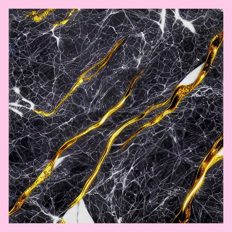 Marble Black Gold Texture