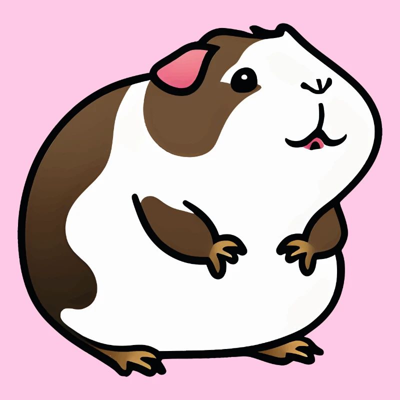 Juste un cochon d’Inde mignon