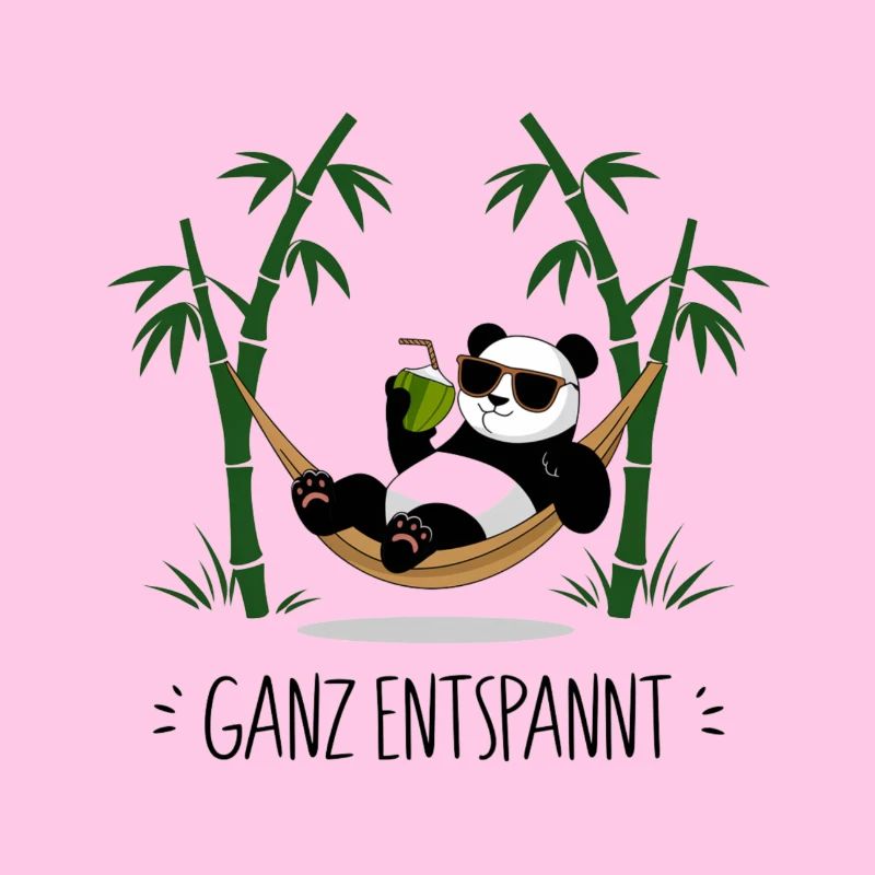Ganz entspannt - Panda