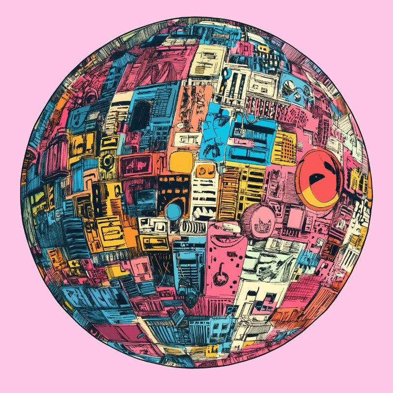 Sphère rétro-future : vision Technicolor !