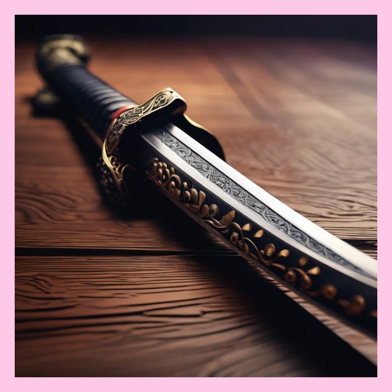 Conception d’affiche Sabre Samouraï