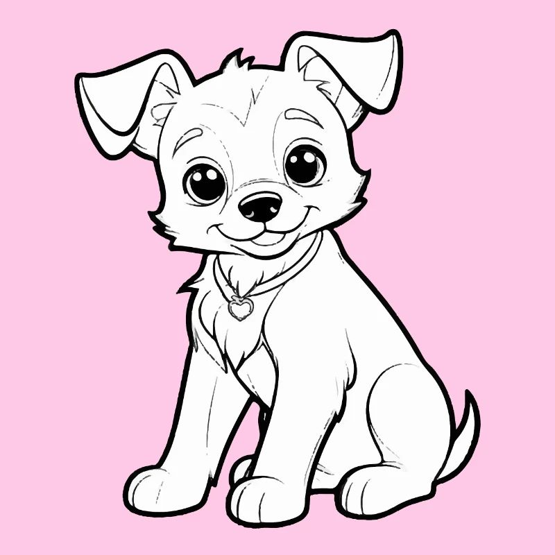 Hund Comic Lustieg