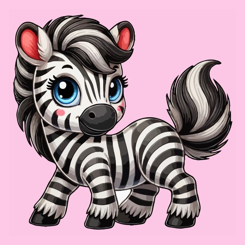 Zebra-Kind