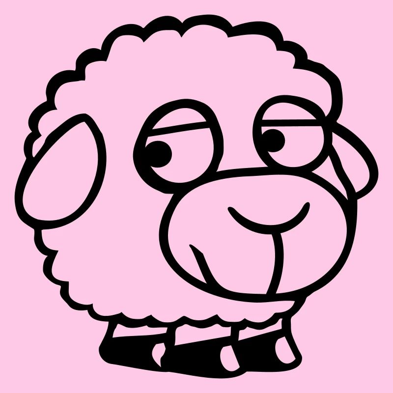 Mouton Triste Timide Introverti Malheureux
