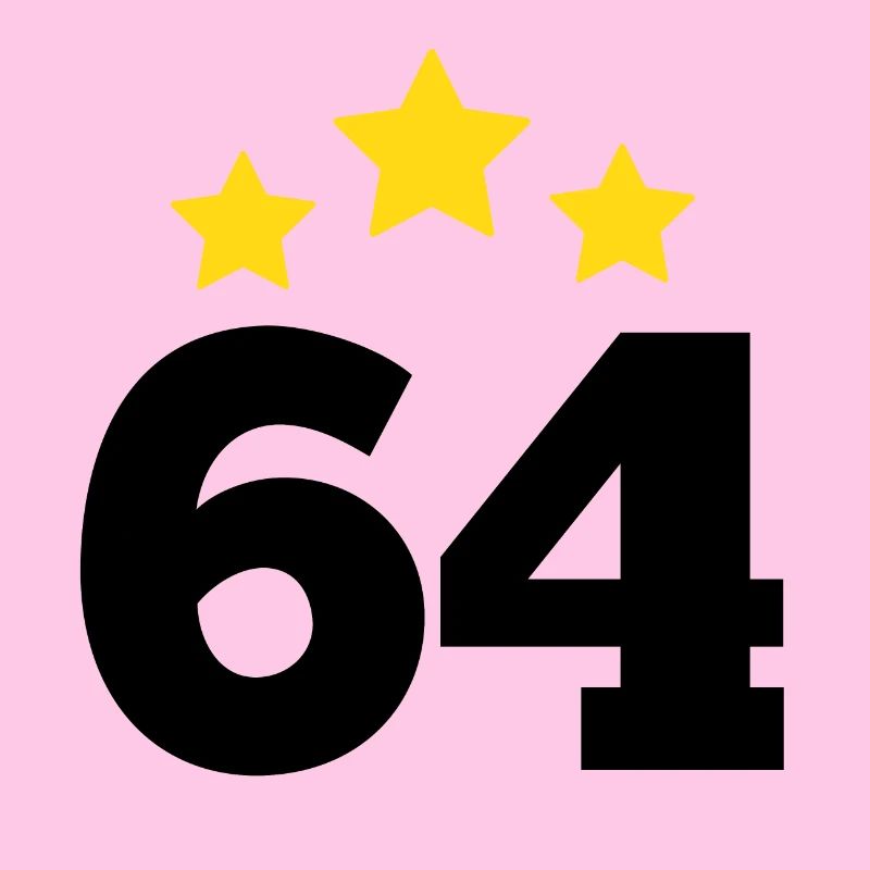 64 Years Star - 64th Birthday Gift