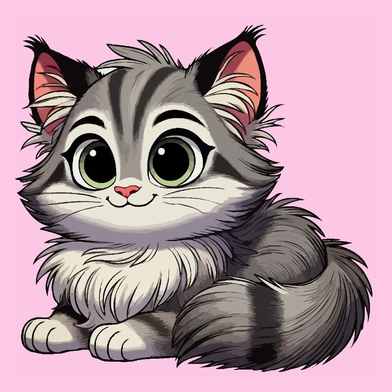 Norwegian Forest Cat baby