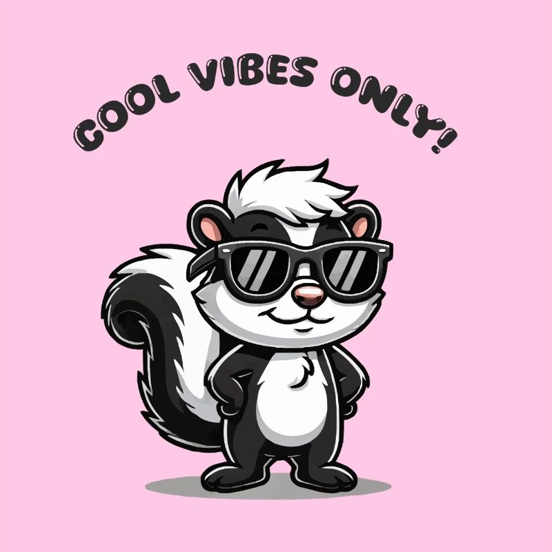 Skunk Comic Cool