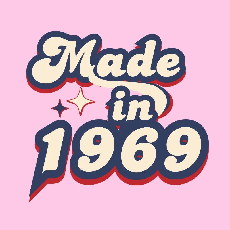 Made in 1969 retro