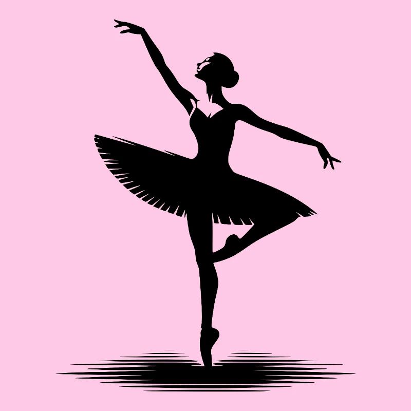 Équilibre parfait du ballet dans le mouvement de danse
