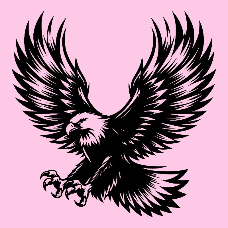 Majestic Mighty Eagle in Attack Flight