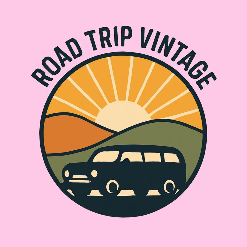 Stilisierter Horizont & Van