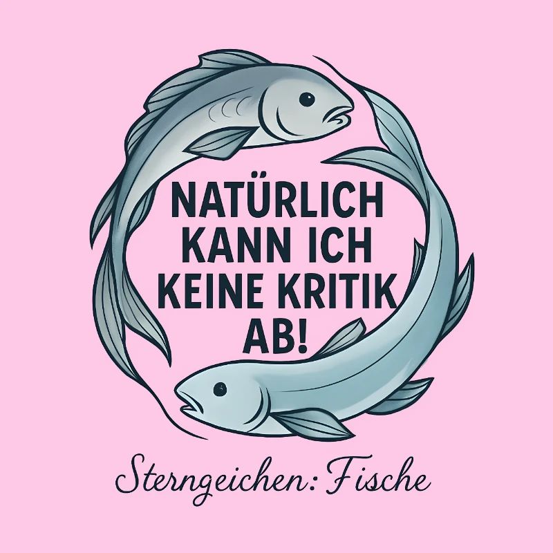 Fische Sternzeichen - Kritik Spruch