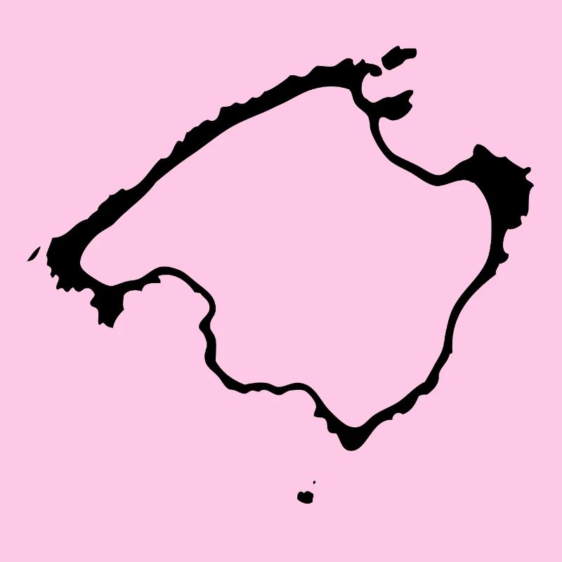 Mallorca Umriss