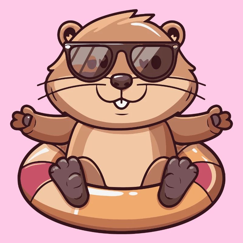 Castor Bande dessinée Cool