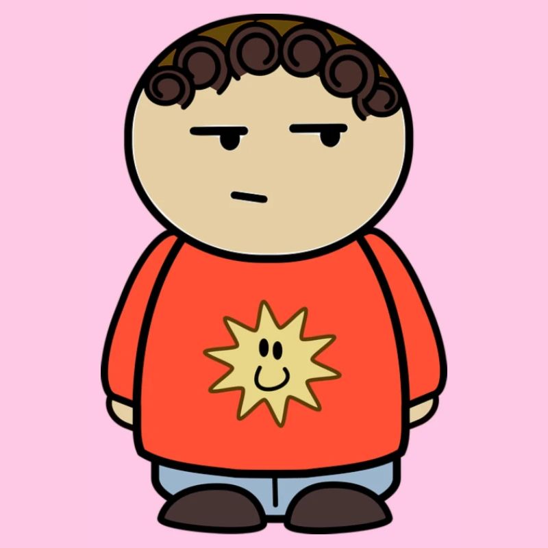 Verdächtigte Comic Figur - Geschenkidee