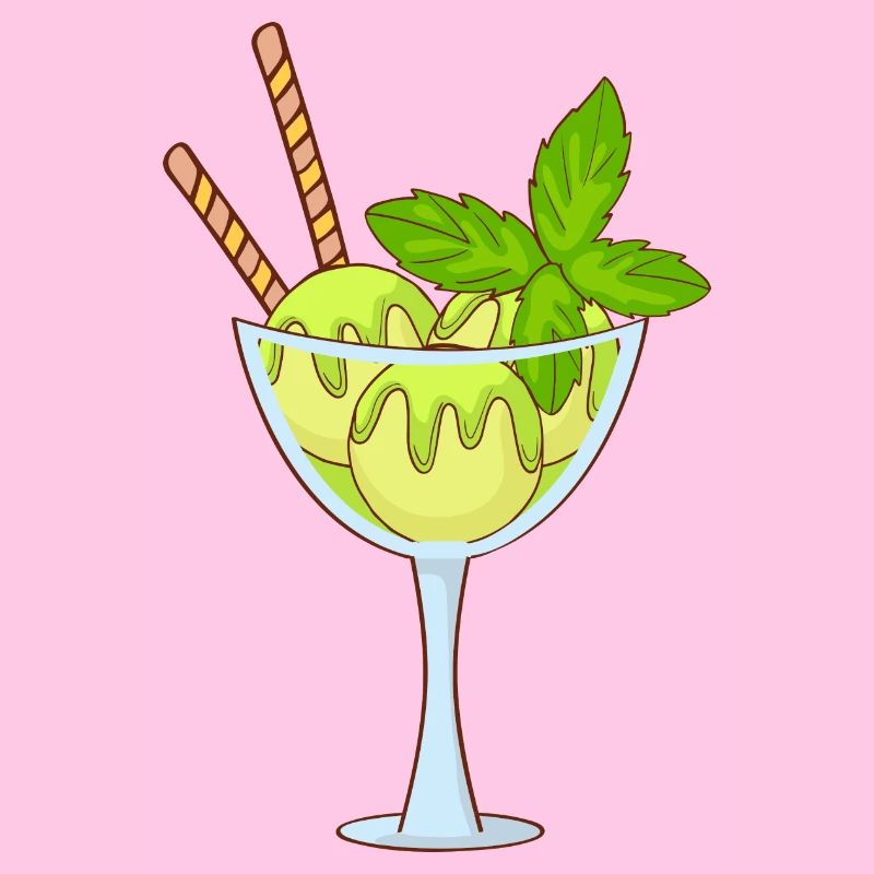 Eis Speiseeis Eiskrem Eiscreme Kugeleis Eisbecher