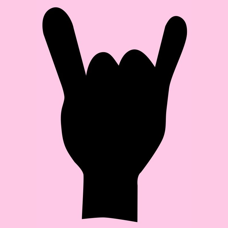 Rock and roll hand de