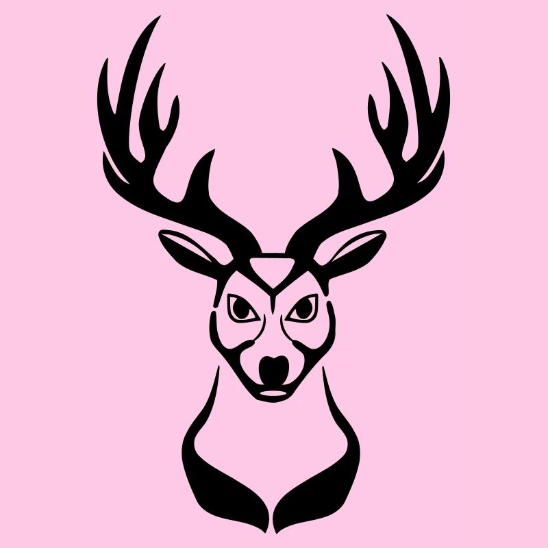 Deer head 1c