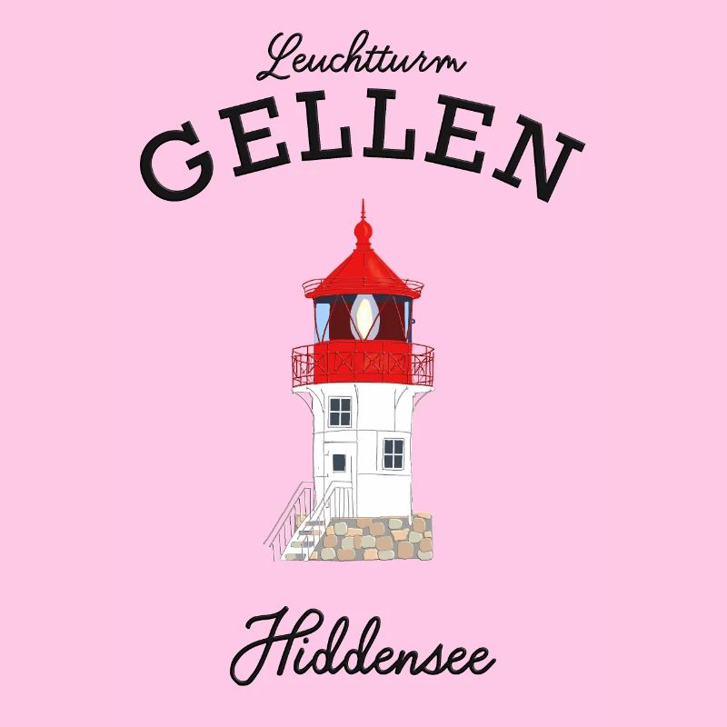 Hiddensee, Leuchtturm Gellen, Poster