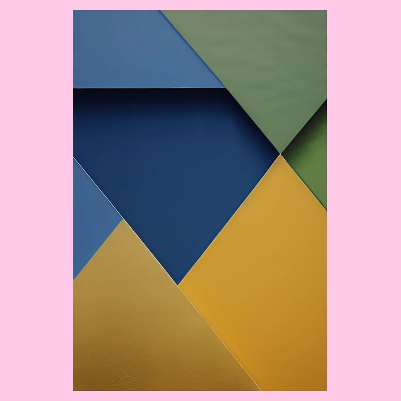Colorful triangle pattern