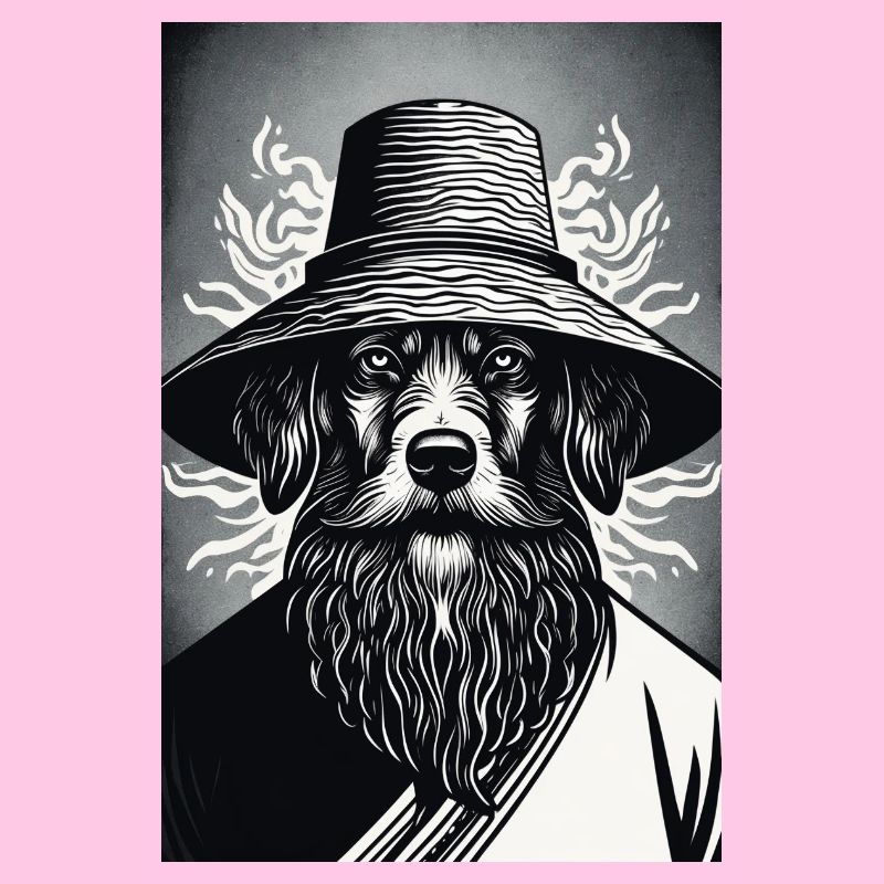 Der wachsame Hund