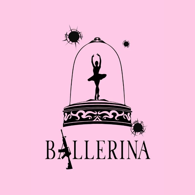 Danseuse dans une grêle de balles – balleuse expressive