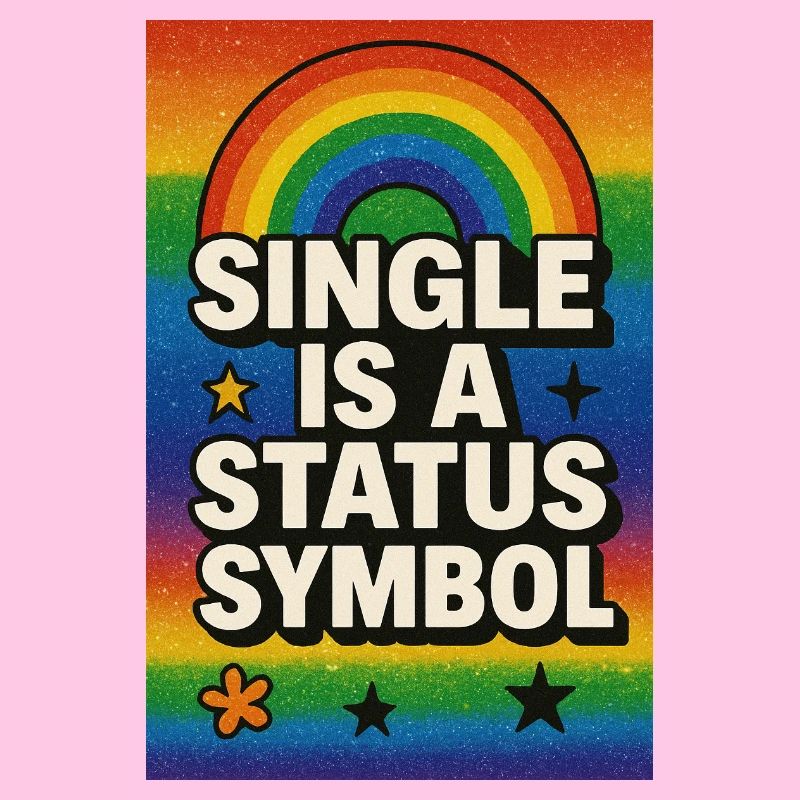 Single is a status symbol Rainbow