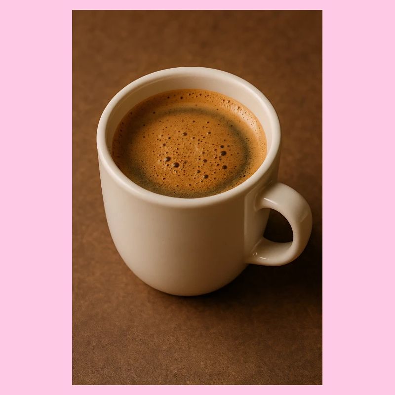 Une tasse de café