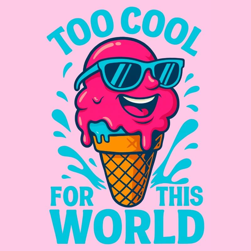 Glace stylée Too Cool For This World fun