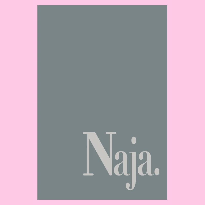 Affiche typographique : Eh bien.