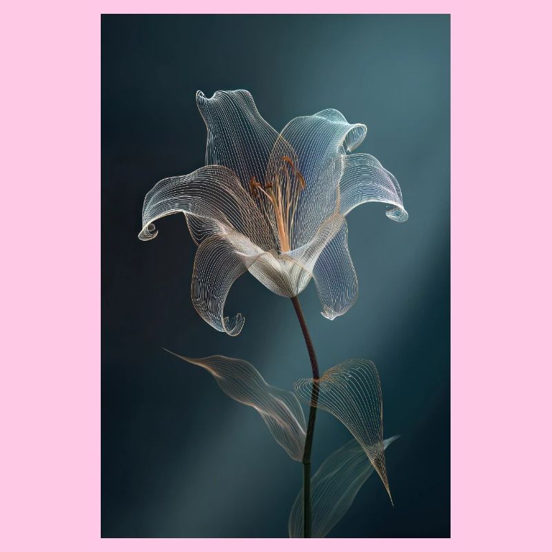 Luminous Wireflower Bloom
