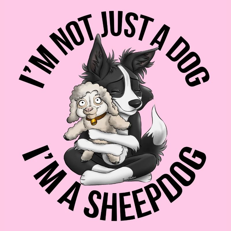 Ich bin ein Schäferhund - Schwarz