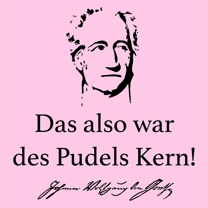 Goethe: Das also war des Pudels Kern!