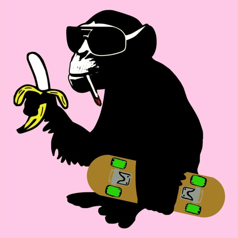 skateboard monkey