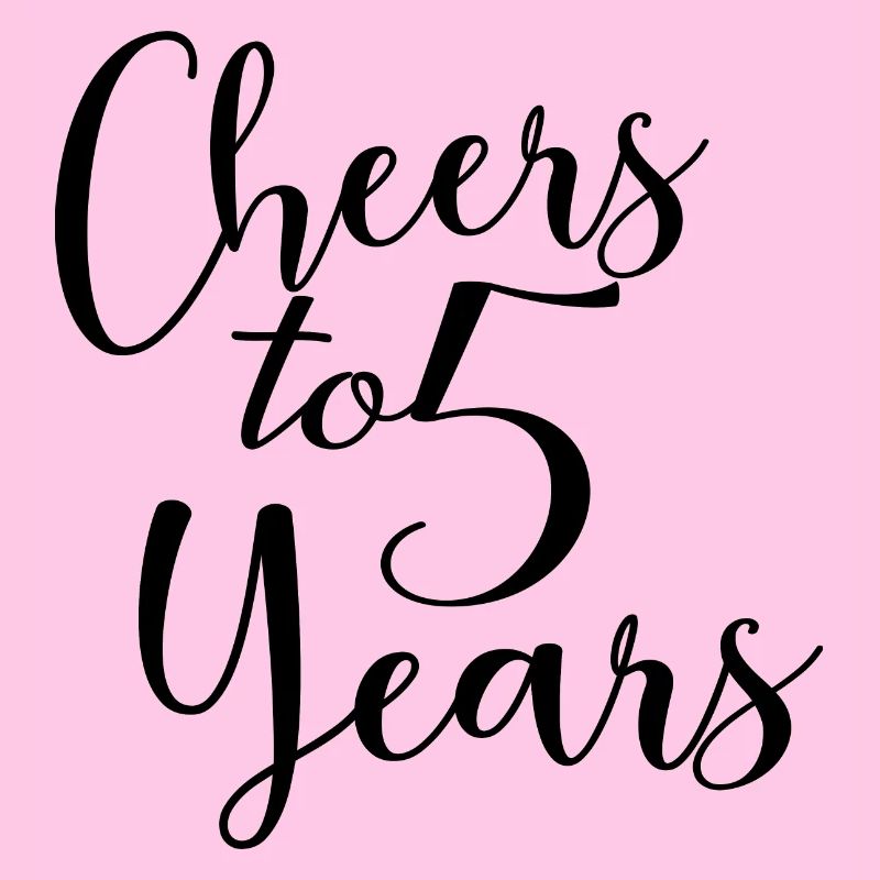 Vive le 5e anniversaire de 5 ans